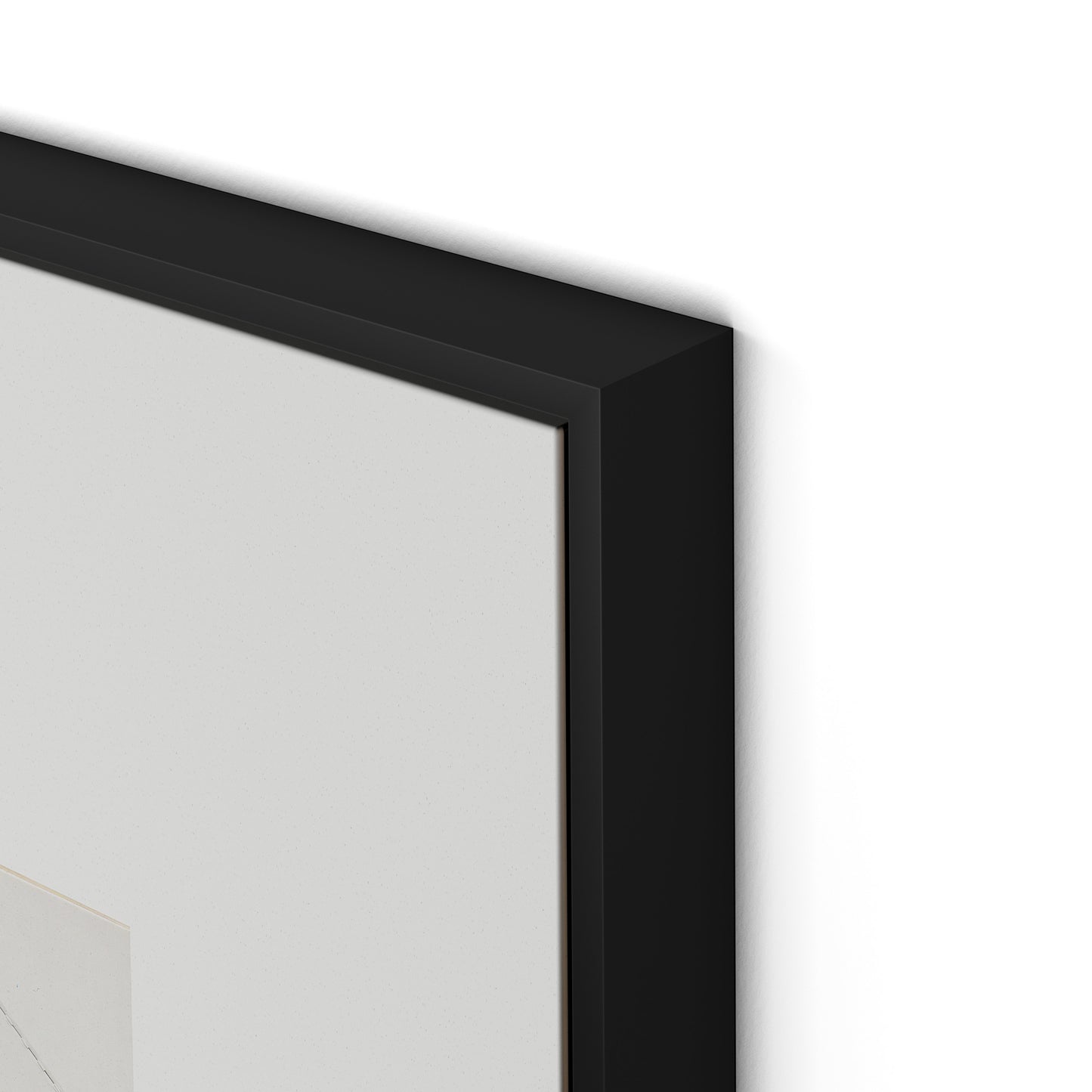 Box Canvas Floater Framed / 24 x 32 in / Black