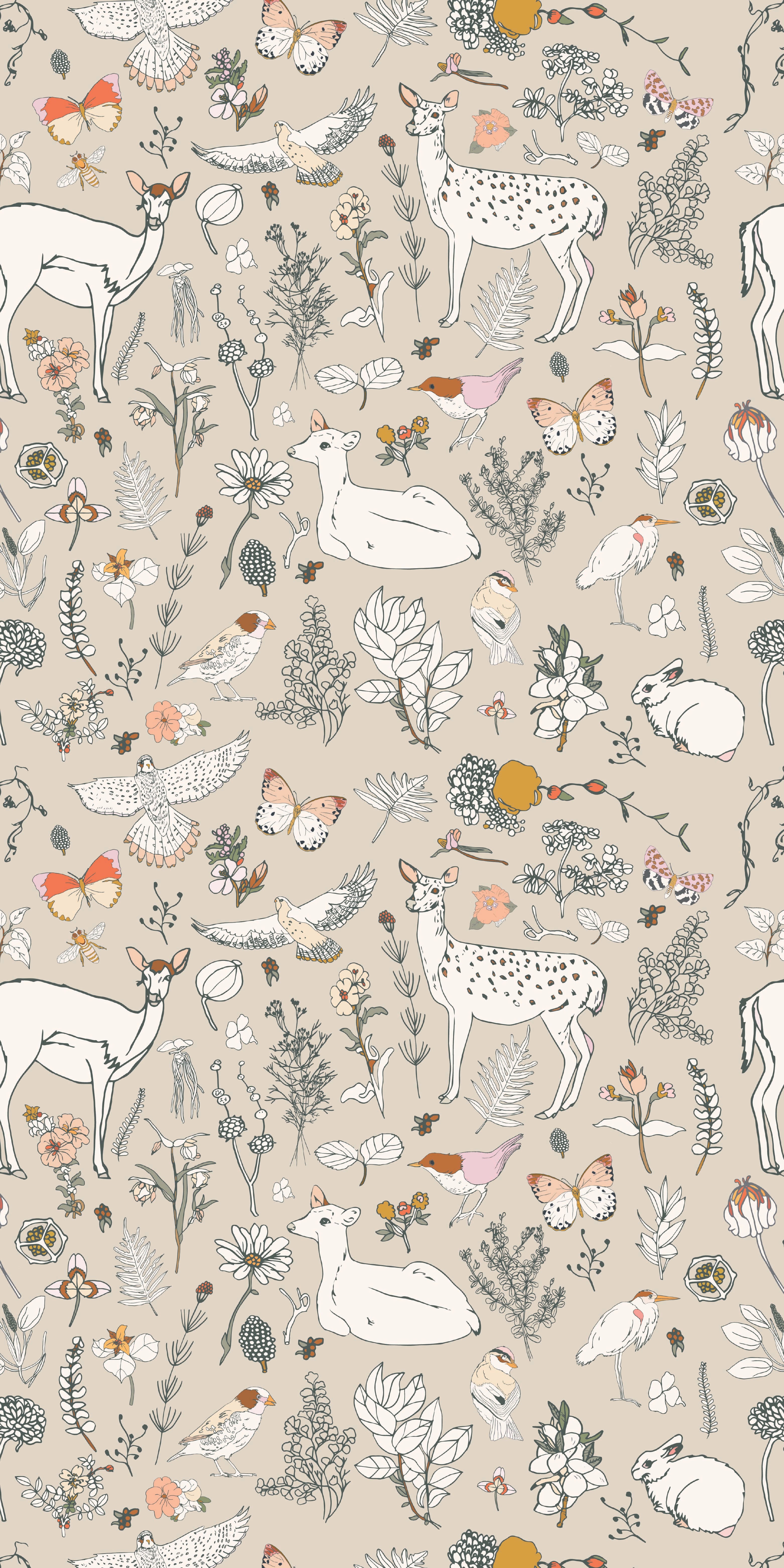 Woodland in Tan color