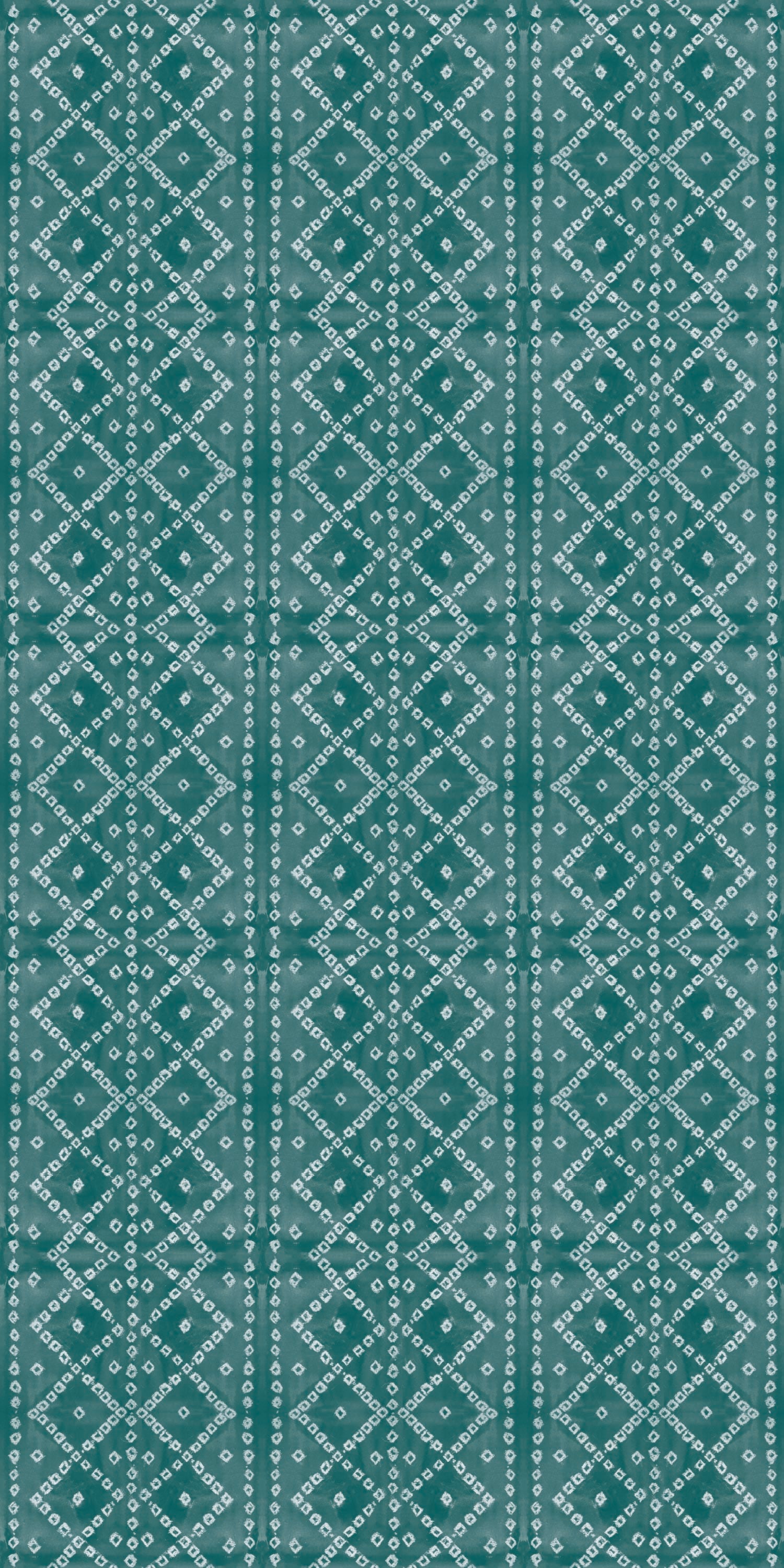 Ajrak in Slate color