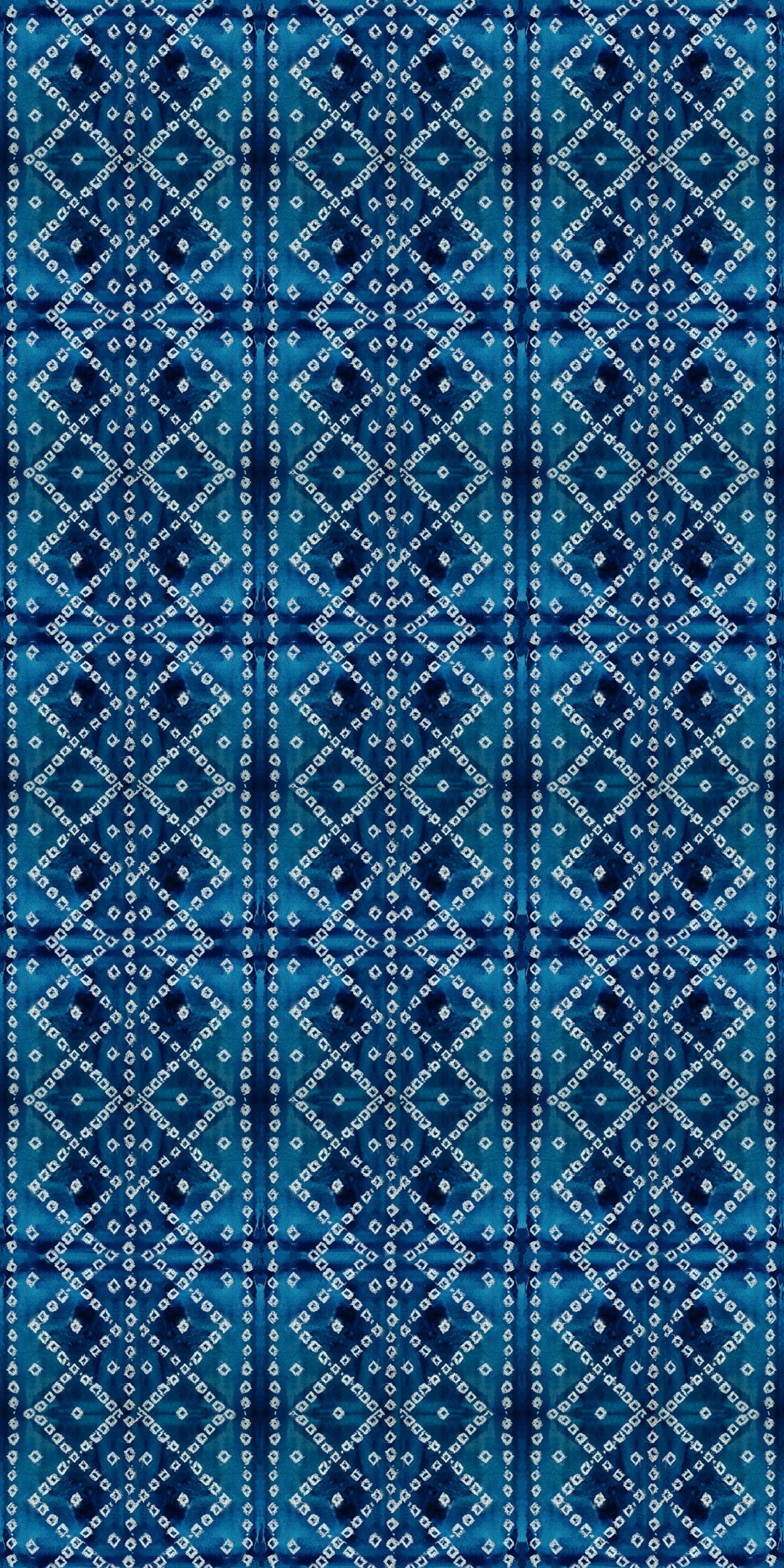 Ajrak in Indigo color