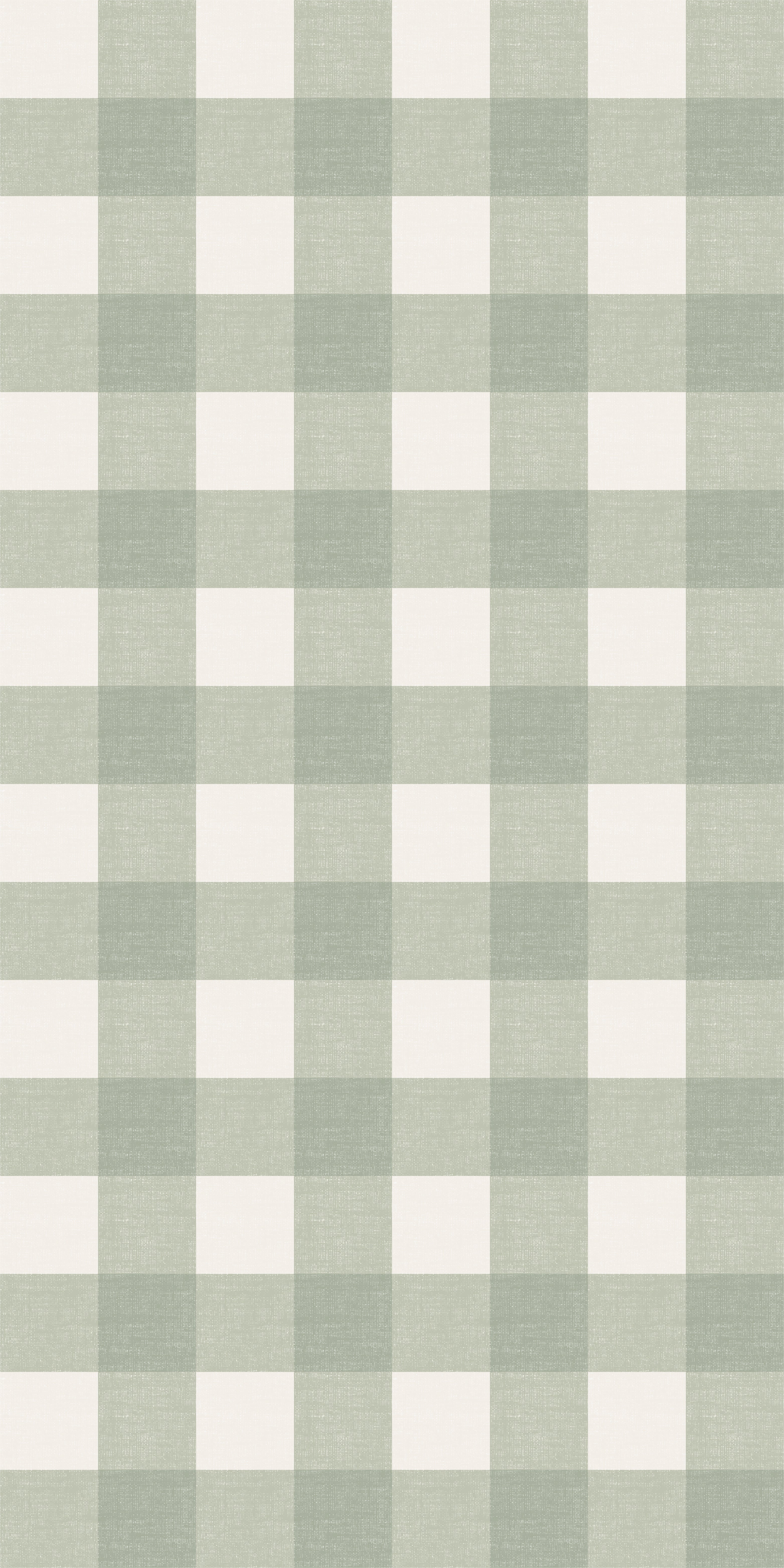 Big Gingham in Sage color