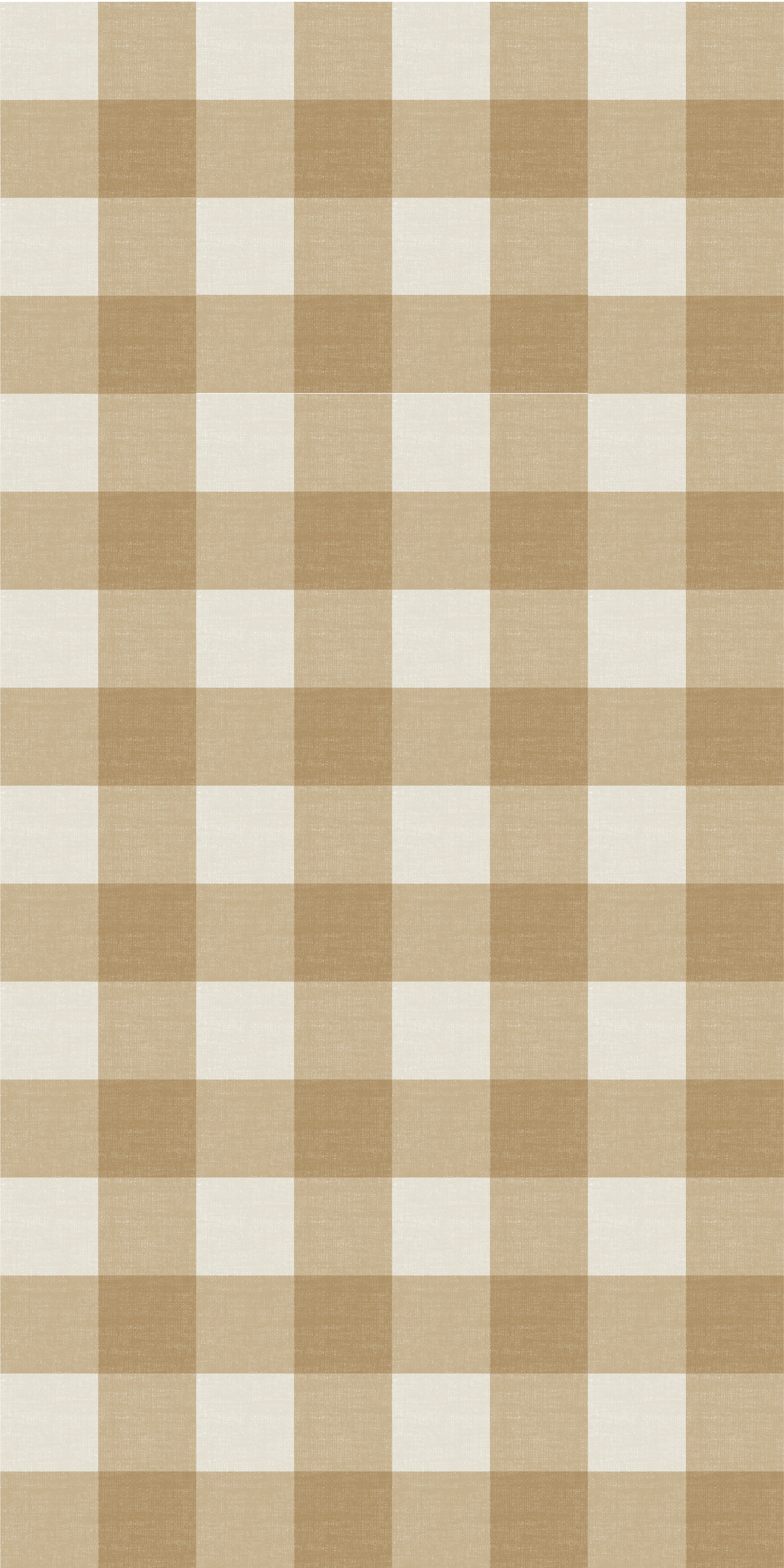 Big Gingham in Camel color