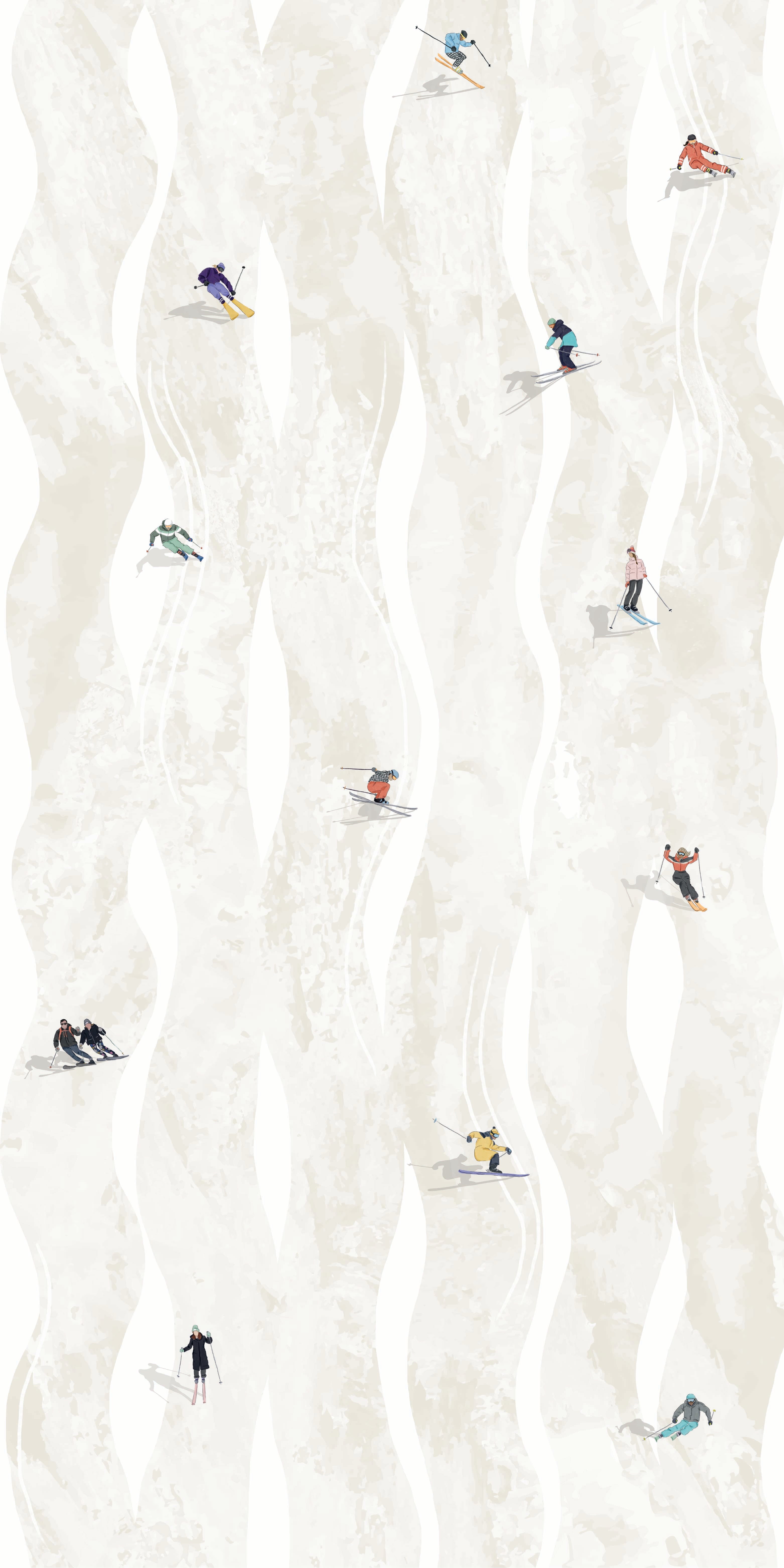 Bluebird Day in Powder color