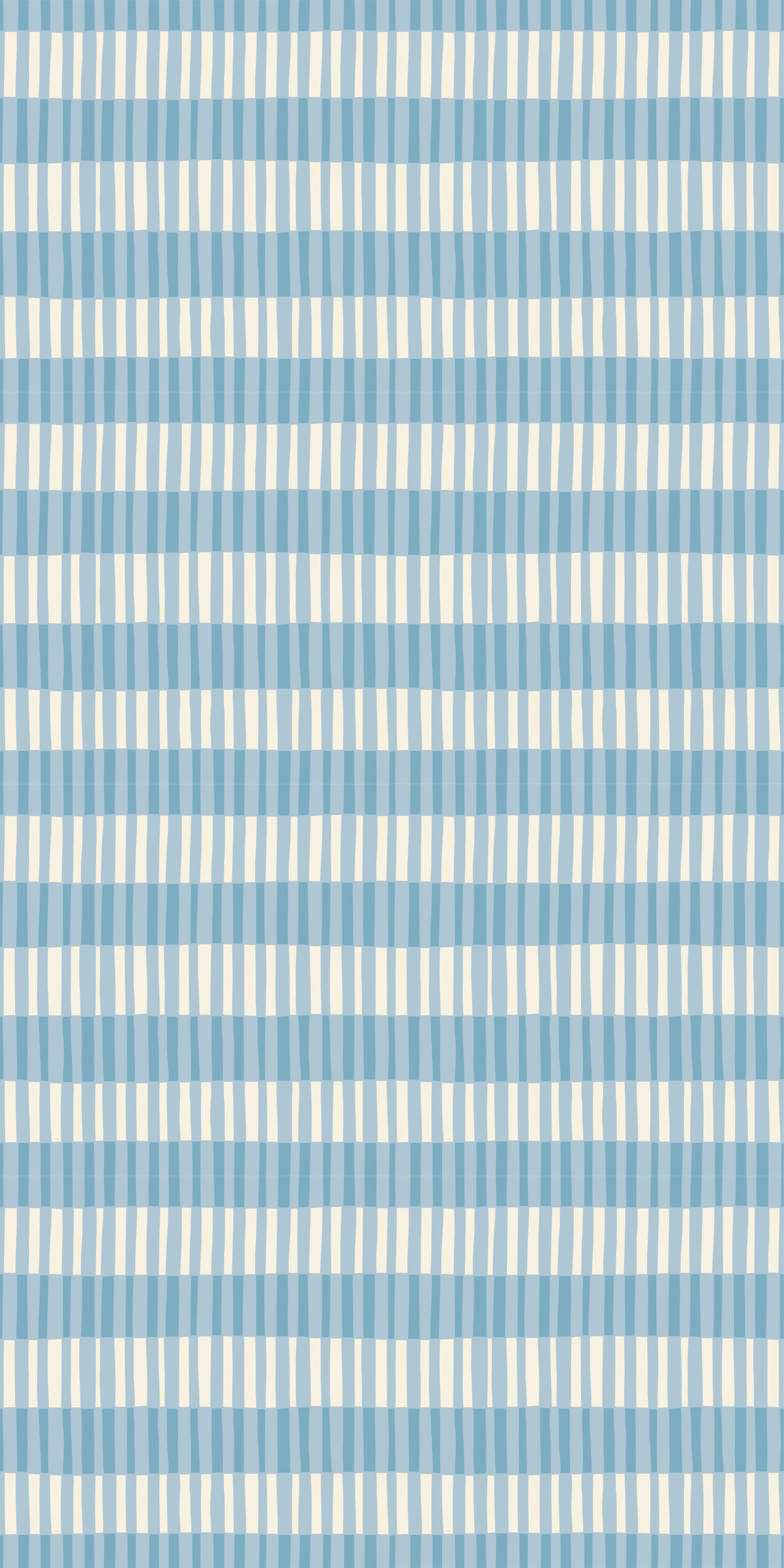 Broken Stripe in Blue color