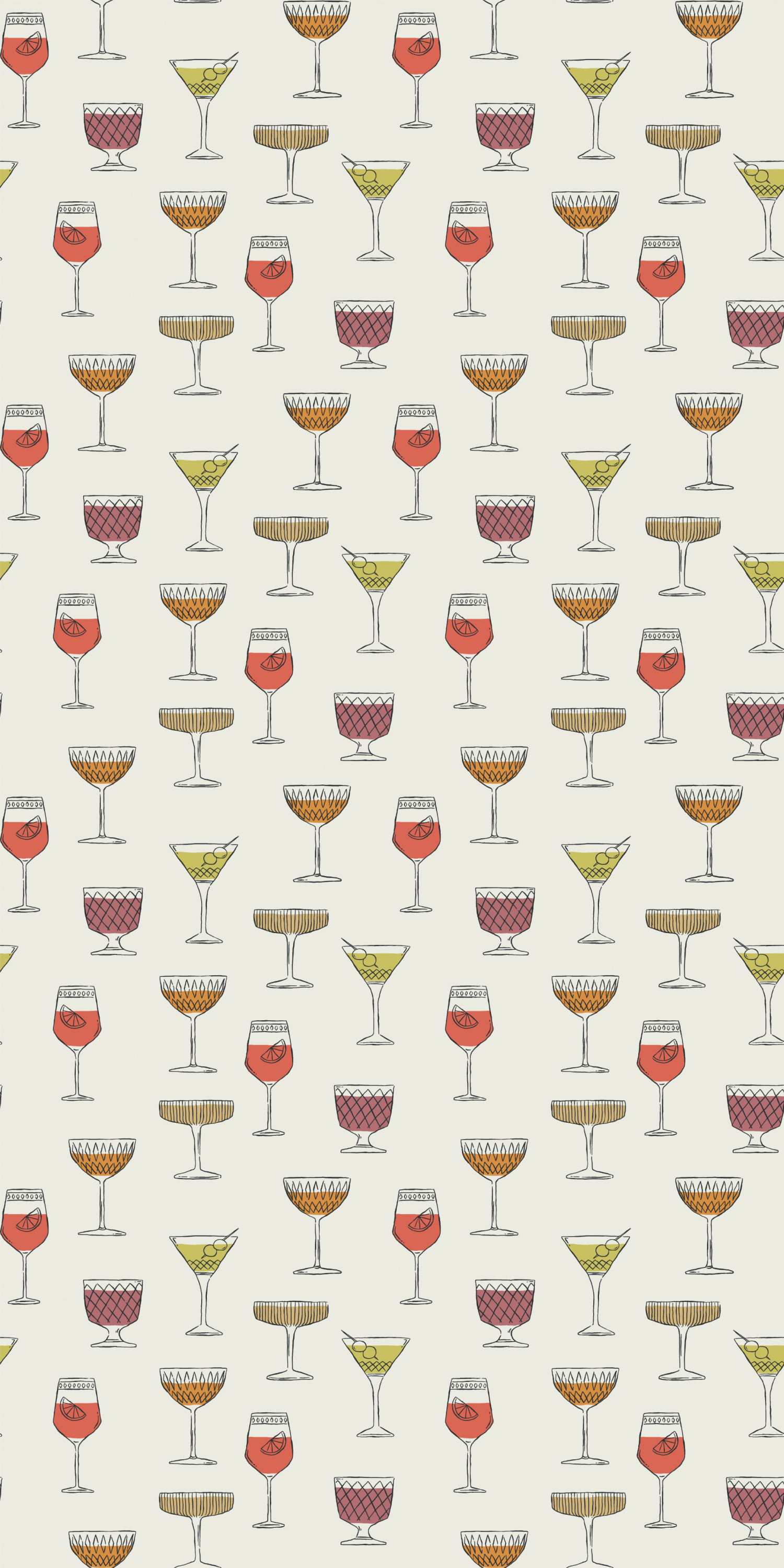 Cocktails in Daytime color