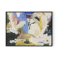 Sunny Side of the Street Canvas Floater Framed / 32 x 24 in / Black
