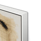 Mind Canvas Floater Framed / 32 x 24 in / White