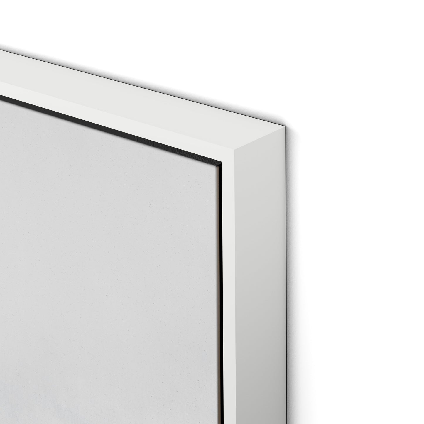 Dream Canvas Floater Framed / 32 x 22 in / White