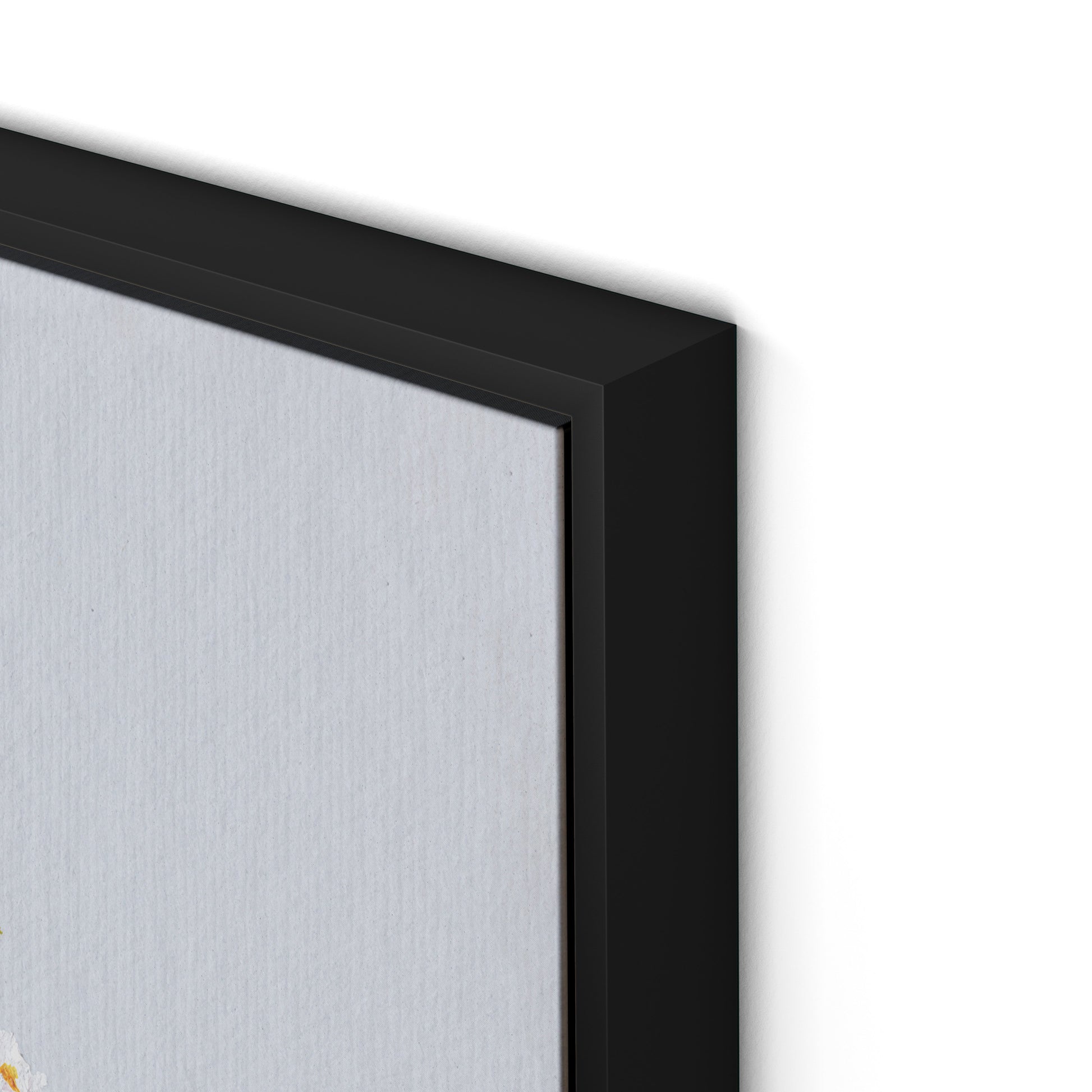 Bloom No. 2 Canvas Floater Framed / 32 x 24 in / Black