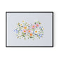 Bloom No. 2 Canvas Floater Framed / 32 x 24 in / Black
