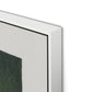 Wildflower Constellations XIX with border Canvas Floater Framed / 32 x 24 in / White