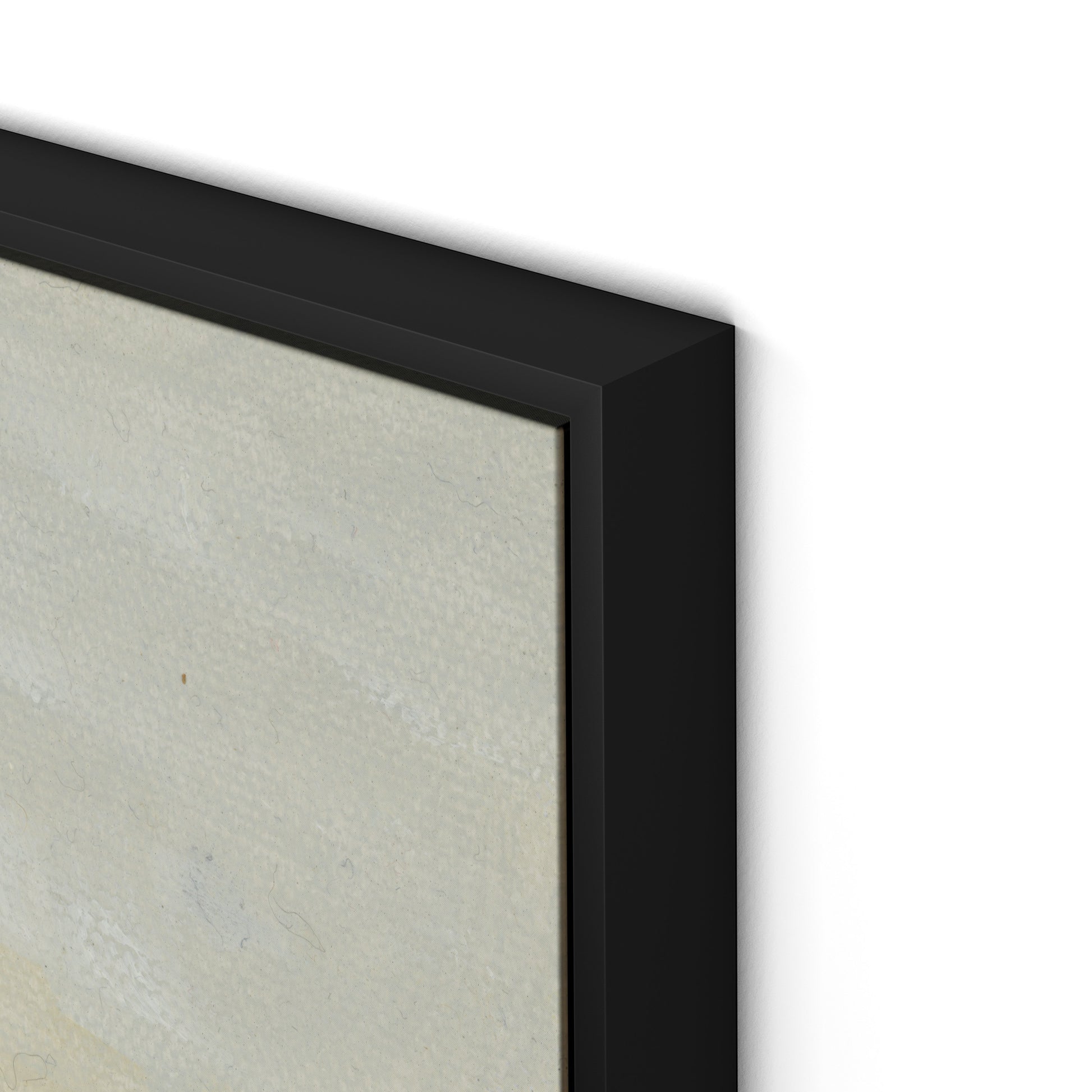 Monterey Sailboats Canvas Floater Framed / 32 x 26 in / Black