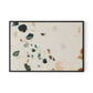 Artists Palette No. 1 Canvas Floater Framed / 32 x 22 in / Black