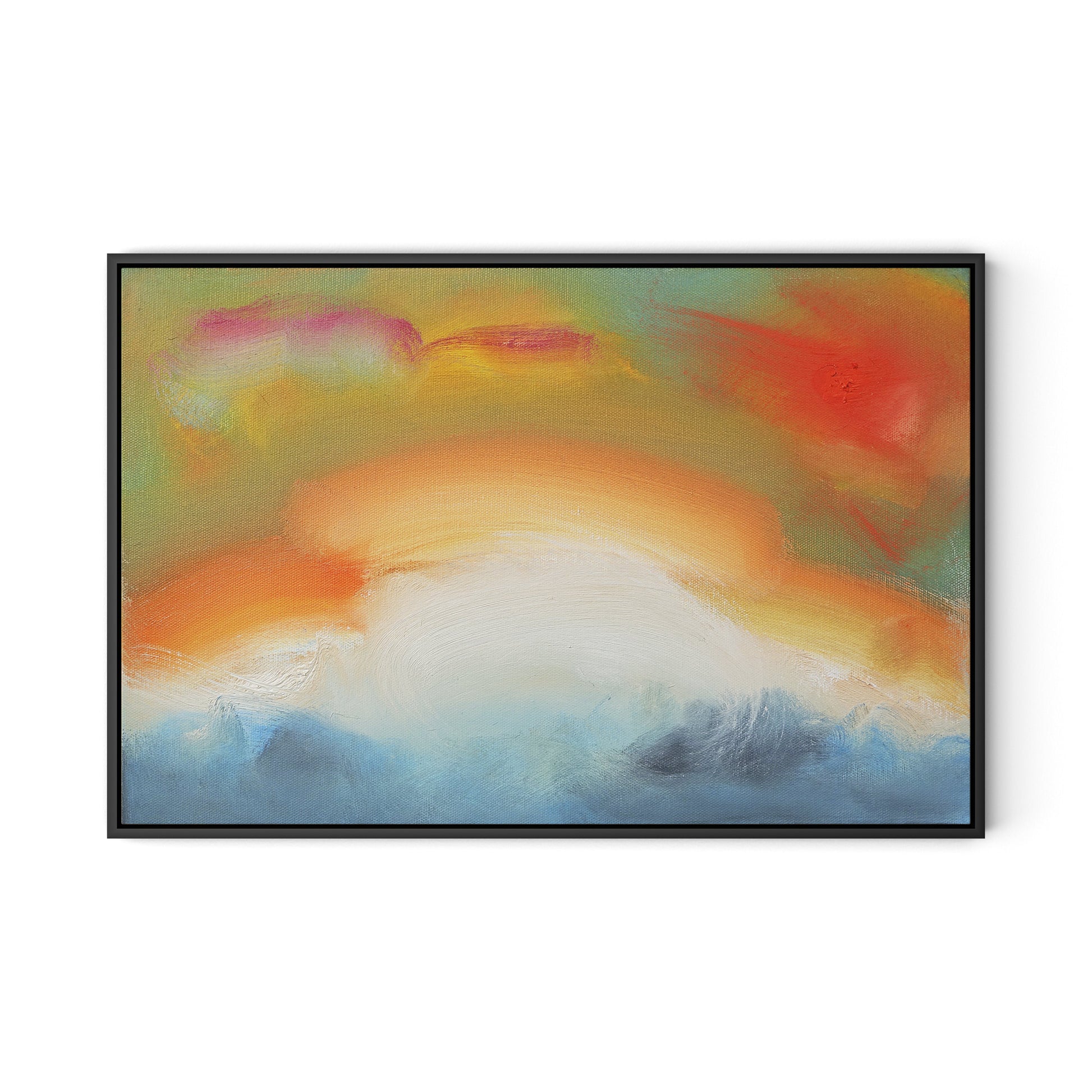 Turner Waltzer Canvas Floater Framed / 32 x 21.5 in / Black