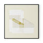 Untitled Box 3 Canvas Floater Framed / 32 x 32 in / Black