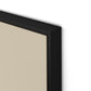Stones 2 - Recolor 2 Canvas Floater Framed / 32 x 32 in / Black