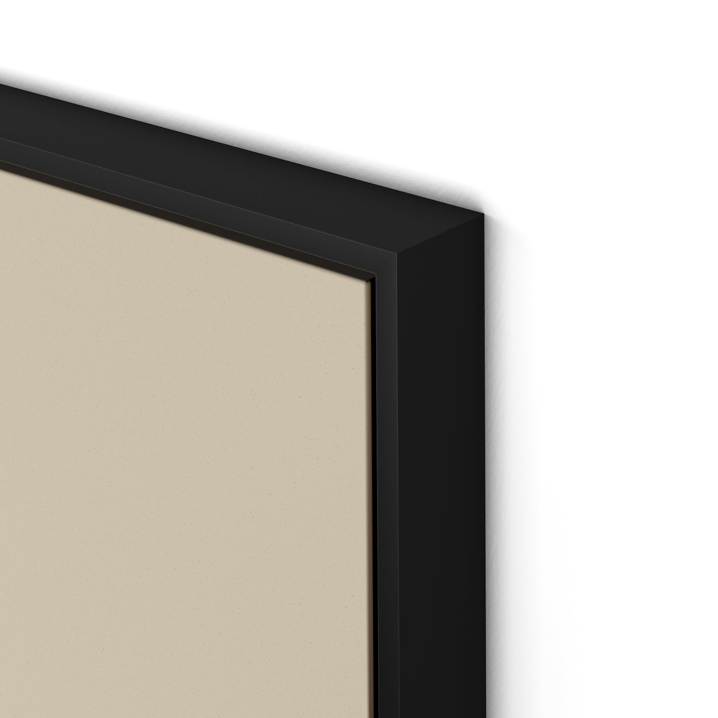 Stones 2 - Recolor 2 Canvas Floater Framed / 32 x 32 in / Black
