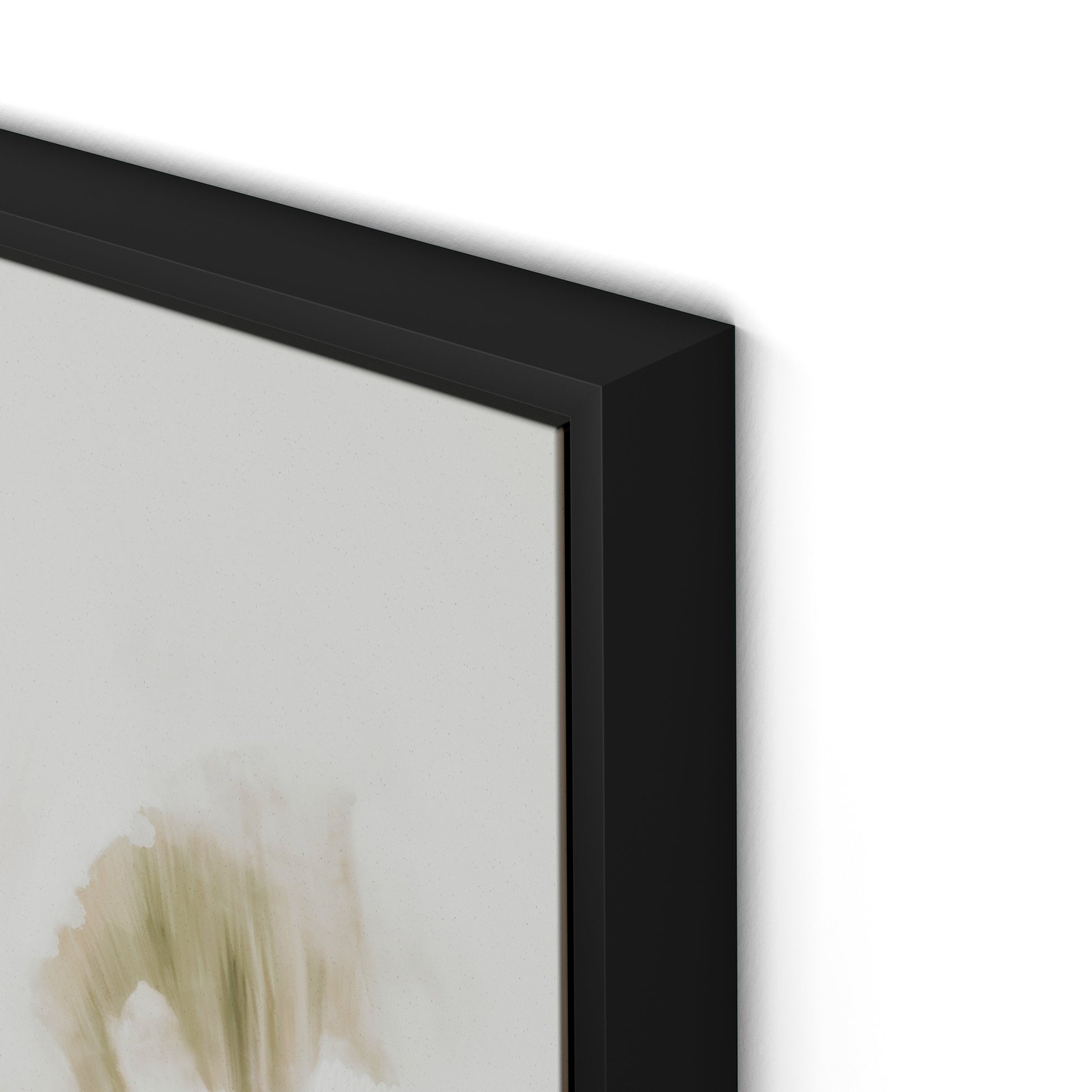 Hayden Canvas Floater Framed / 32 x 32 in / Black
