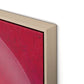 Rose III Canvas Floater Framed / 32 x 32 in / Natural Maple