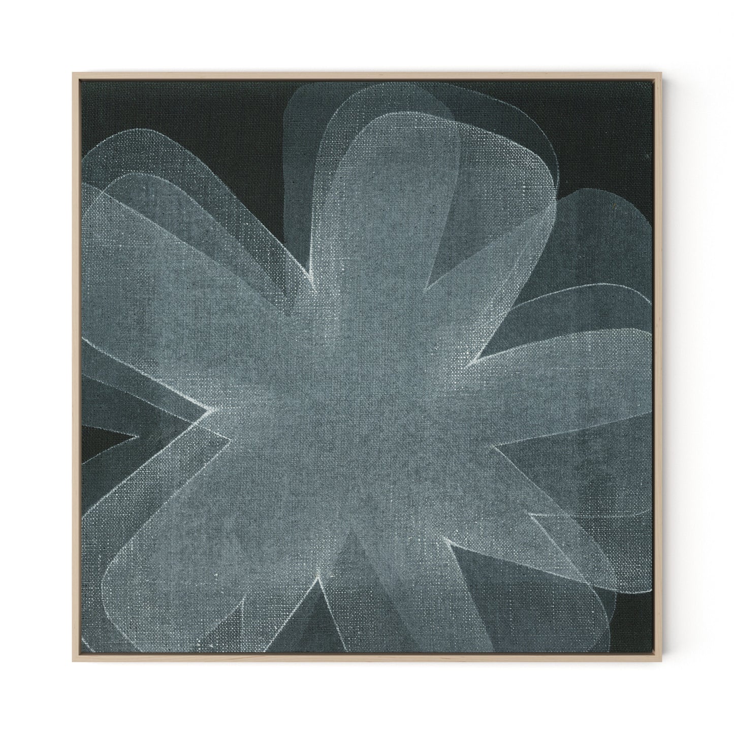 Shadows I Canvas Floater Framed / 32 x 32 in / Natural Maple