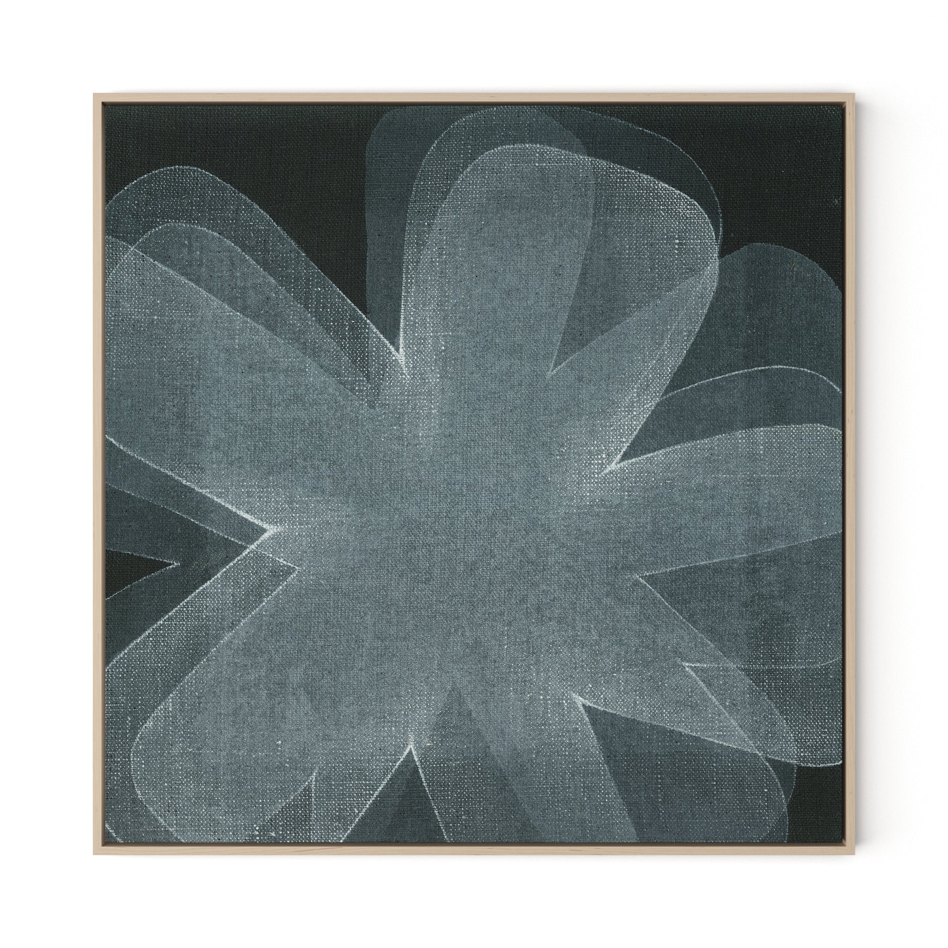 Shadows I Canvas Floater Framed / 32 x 32 in / Natural Maple