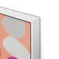 Pink Party Stack Canvas Floater Framed / 15.5 x 24 in / White