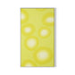 Citrus Rounds Canvas Floater Framed / 19 x 32 in / White