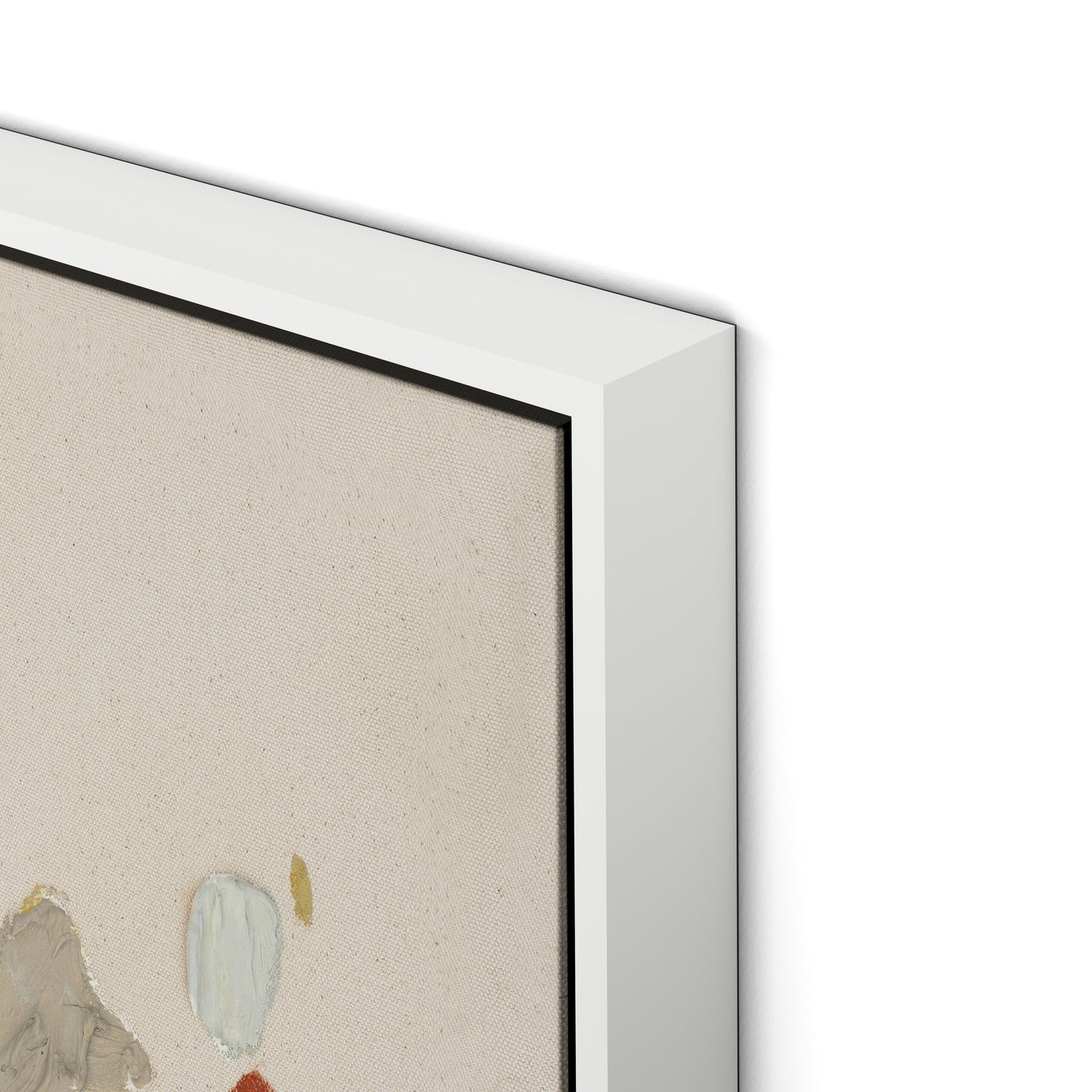 May I Have This Dance Canvas Floater Framed / 21.5 x 32 in / White