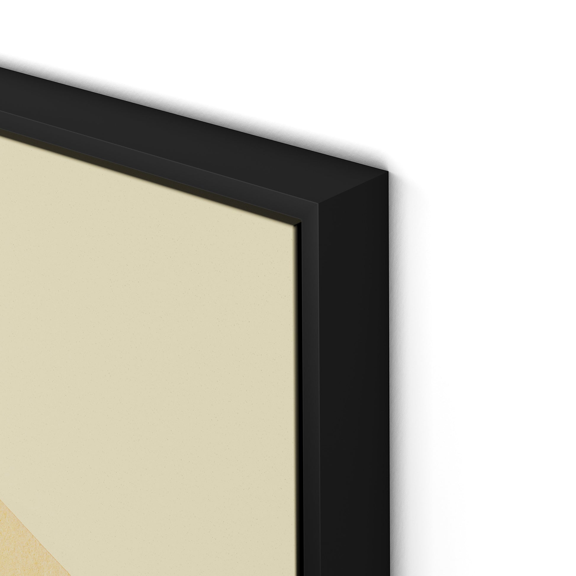 Dance Study 7 Canvas Floater Framed / 27 x 32 in / Black