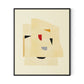 Dance Study 7 Canvas Floater Framed / 27 x 32 in / Black
