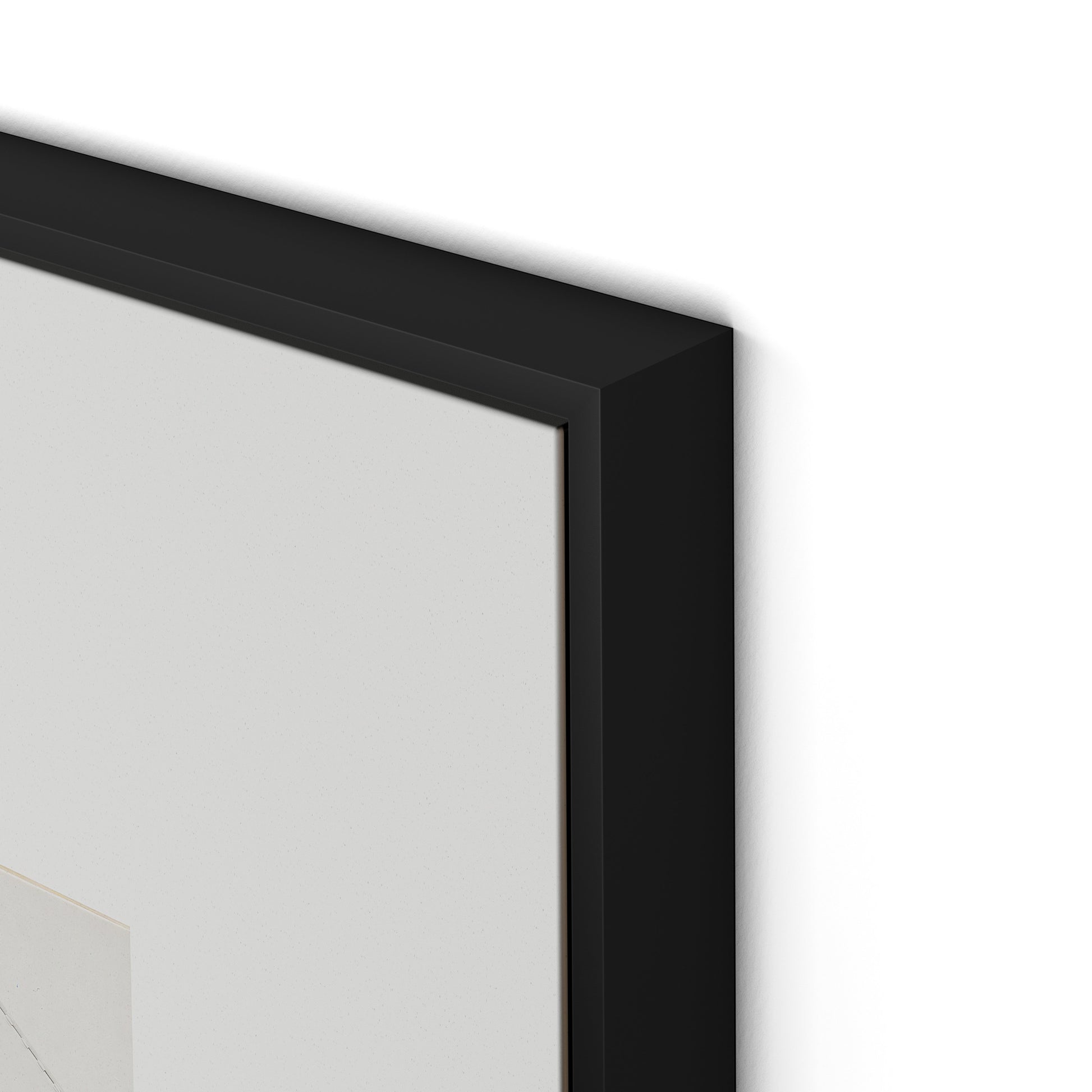 Box Canvas Floater Framed / 24 x 32 in / Black