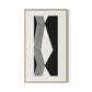 Touch Canvas Floater Framed / 19 x 32 in / Natural Maple