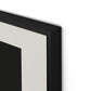 Touch Canvas Floater Framed / 19 x 32 in / Black