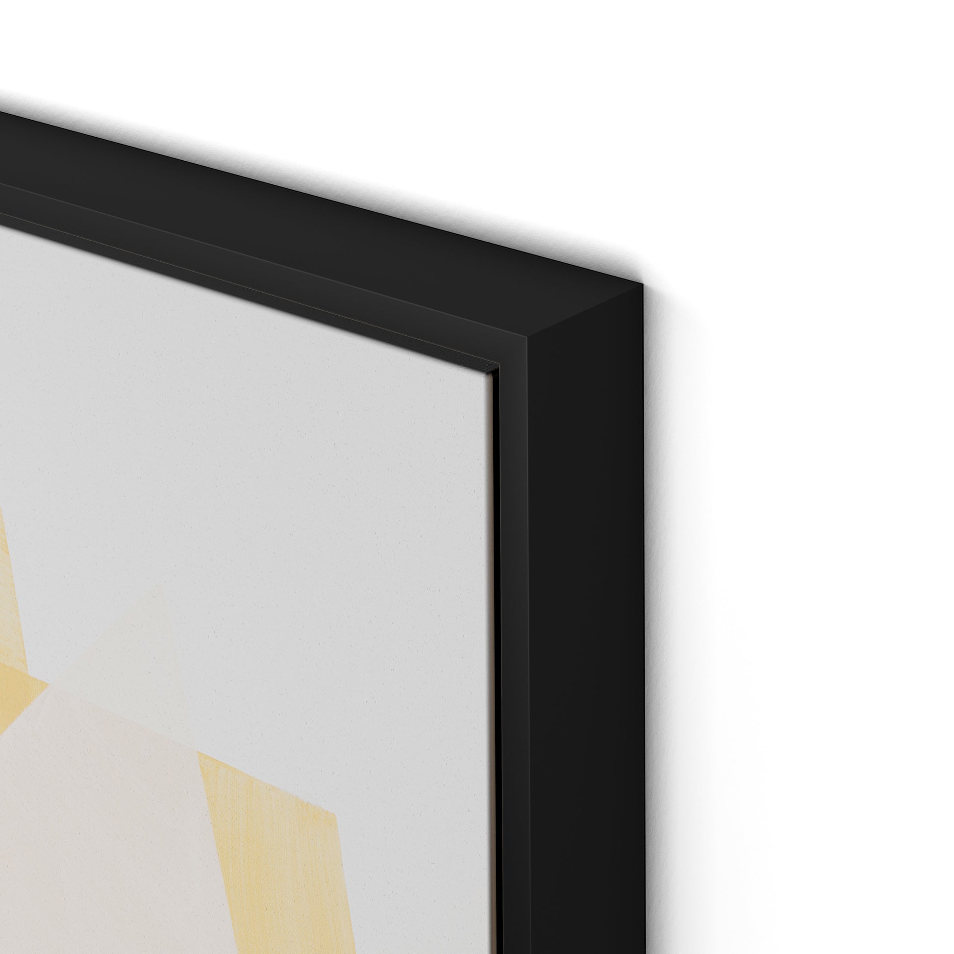 From Light to Light Canvas Floater Framed / 24 x 32 in / Black