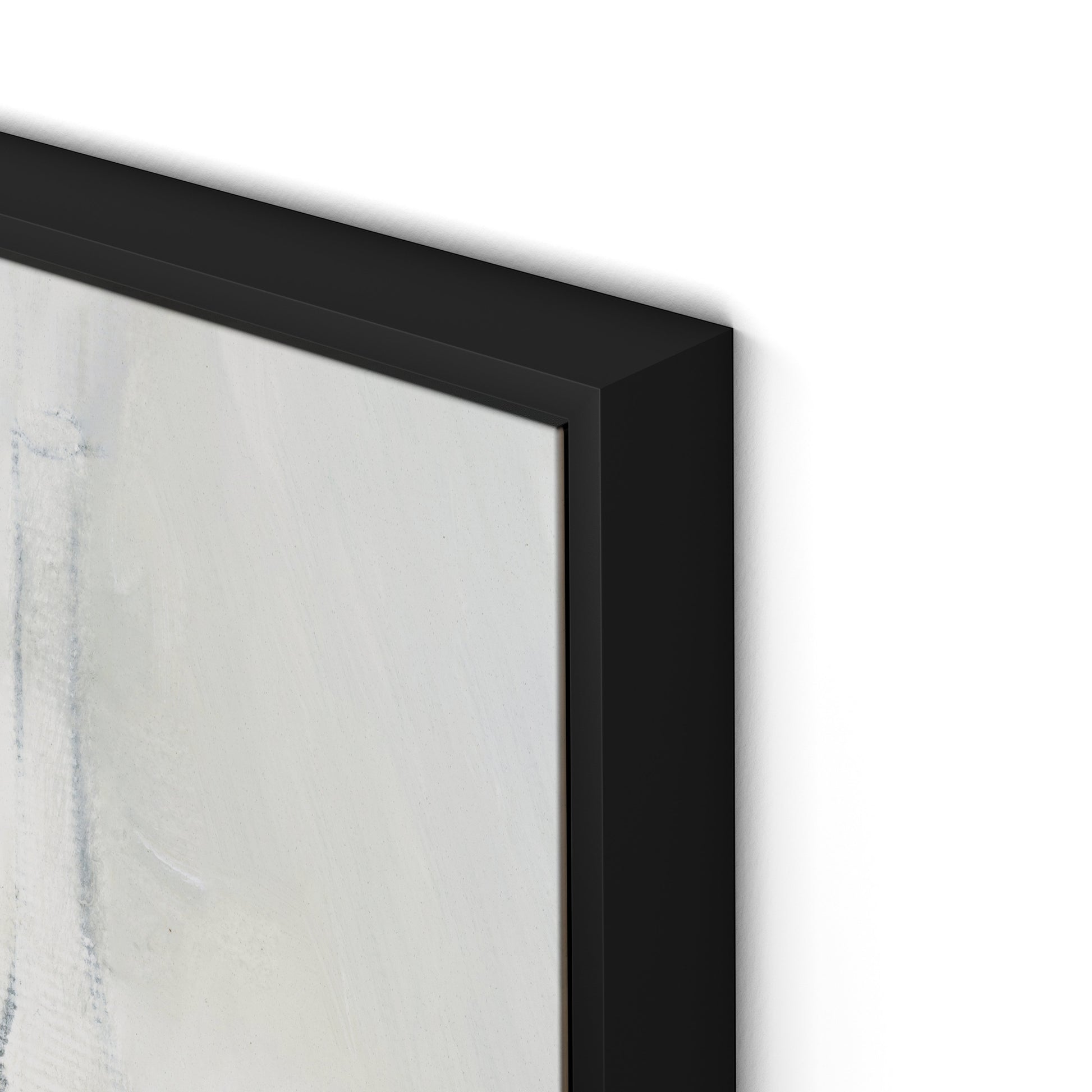 Late Lunch Canvas Floater Framed / 24 x 32 in / Black