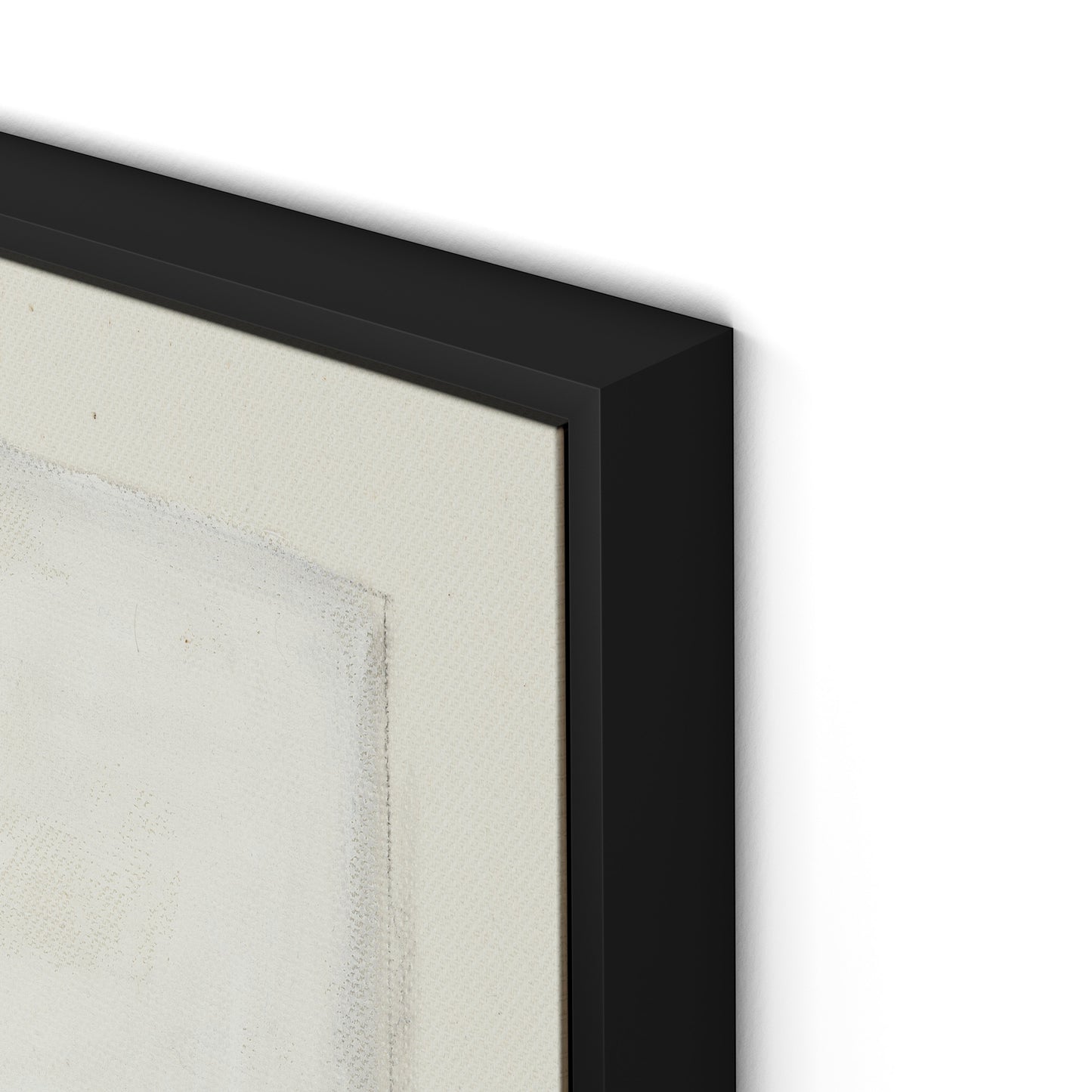 Lakeside Florets Canvas Floater Framed / 24 x 32 in / Black