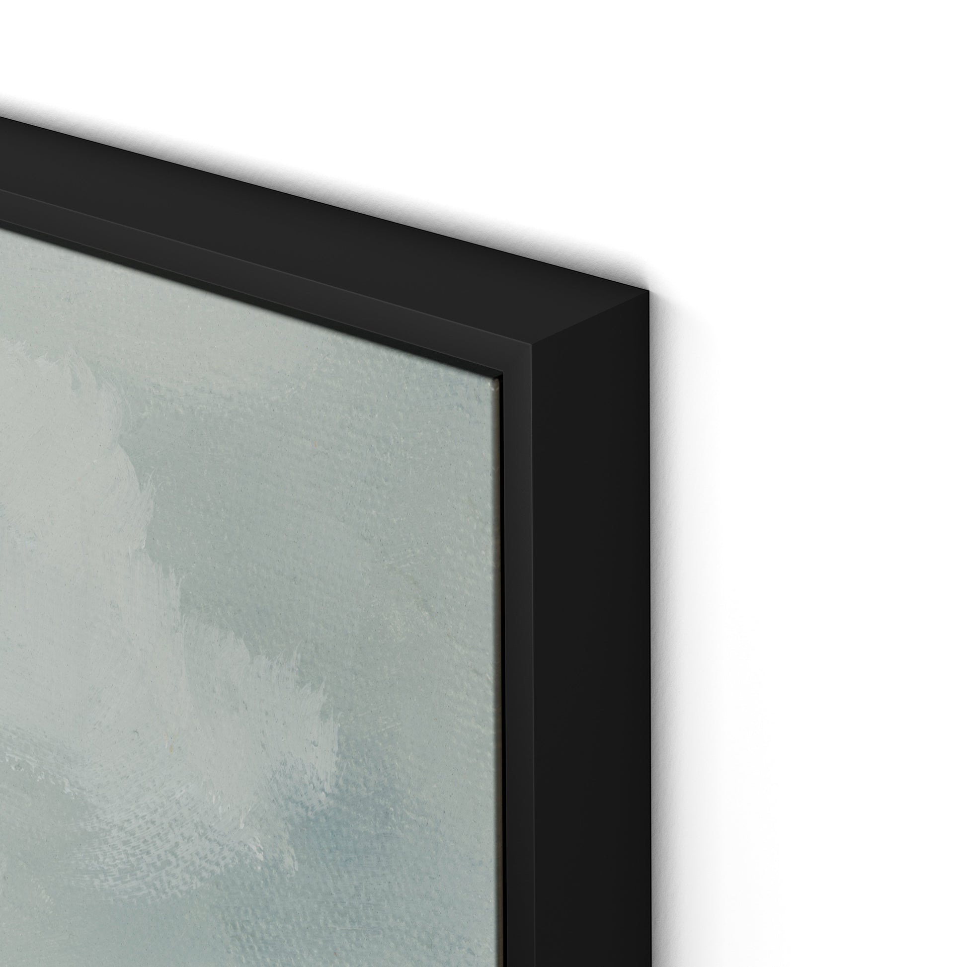 Summer in June Canvas Floater Framed / 24 x 32 in / Black