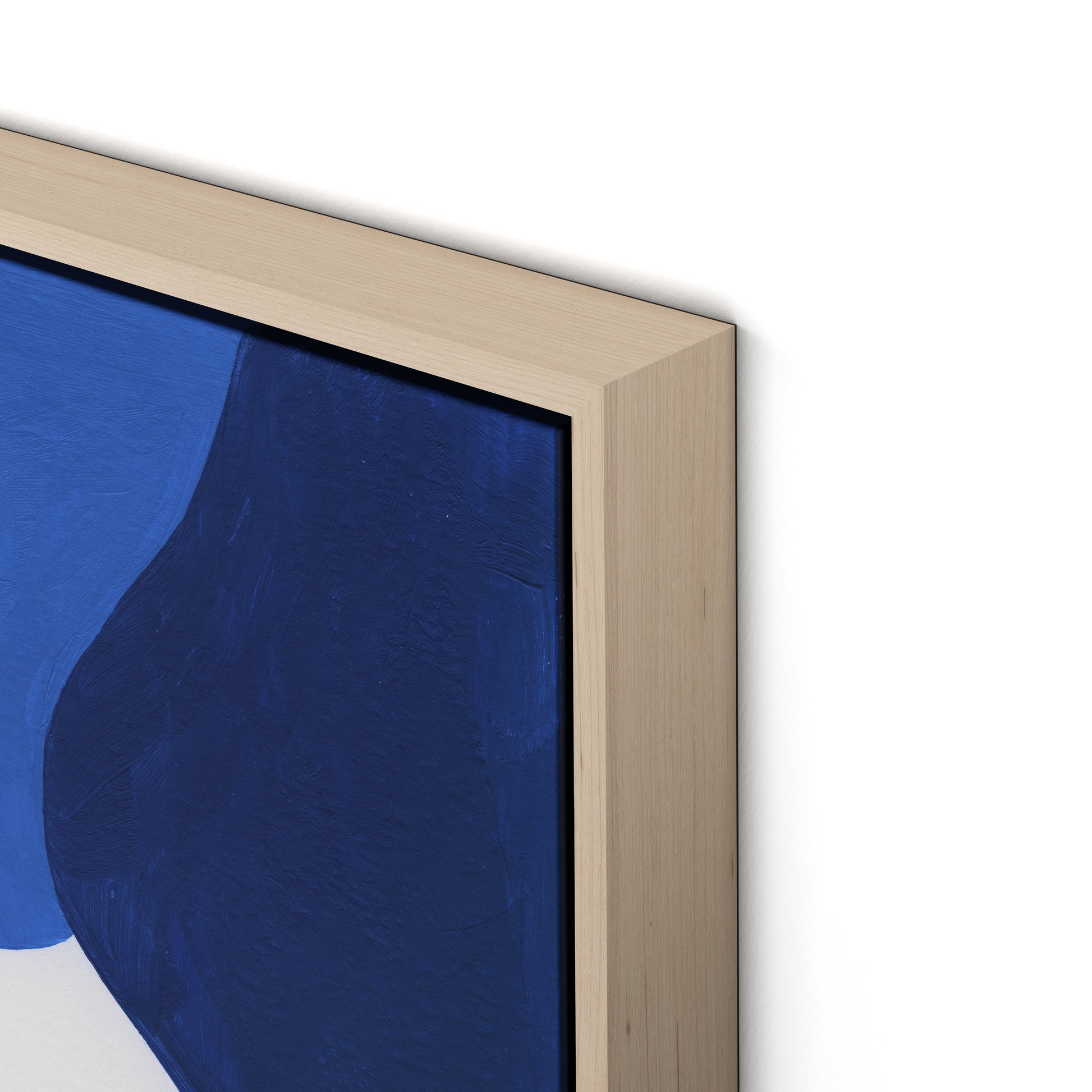 Gallinule No. 6 Canvas Floater Framed / 24 x 32 in / Natural Maple