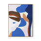 Gallinule No. 6 Canvas Floater Framed / 24 x 32 in / Natural Maple
