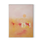 Serengeti Release Canvas Floater Framed / 24 x 32 in / White