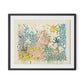 Our Hands Are Open No.18 Framed Paper / 32 x 26.5 in / Black