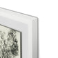 River Exe Framed Paper / 32 x 24 in / White