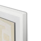 Talisman Framed Paper / 32 x 32 in / White