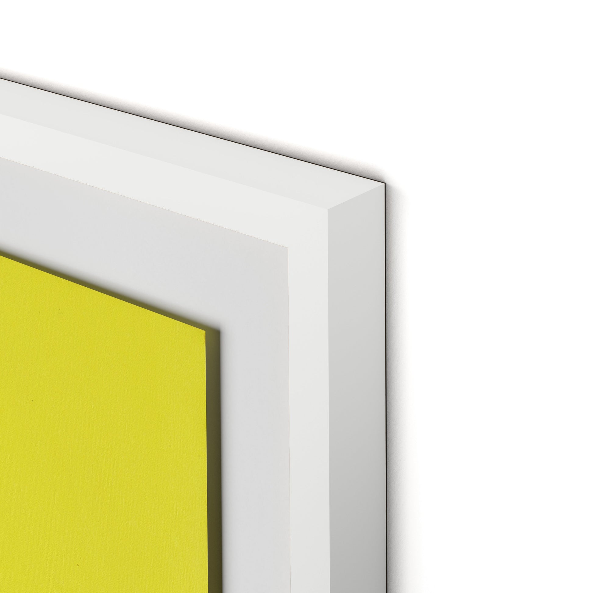 Pila Limon Framed Paper / 32 x 32 in / White