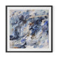 Where The Streets Have No Name Framed Paper / 32 x 32 in / Black