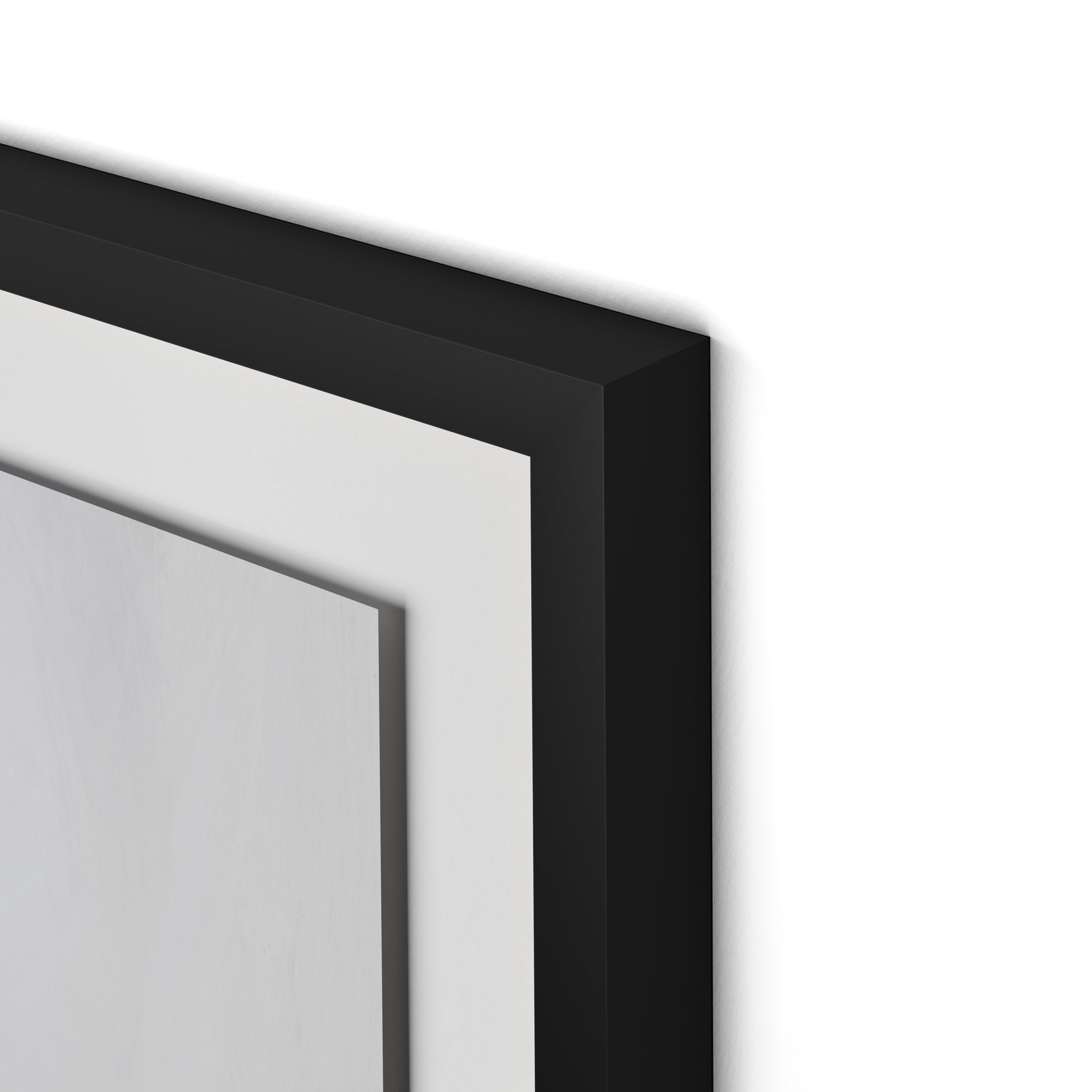 Beauty Framed Paper / 32 x 32 in / Black