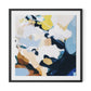 Delta Framed Paper / 32 x 32 in / Black