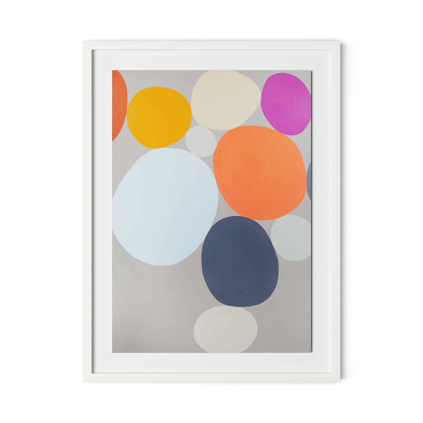 Playground Framed Paper / 24 x 32 in / White