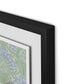 Here Hare Here Framed Paper / 18 x 24 in / Black