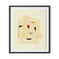 Dance Study 7 Framed Paper / 27.5 x 32 in / Black
